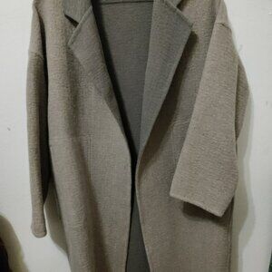 100%Cashmere Chic Women's Tan Trench Coat